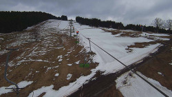 Lanovka - pohled nahoru