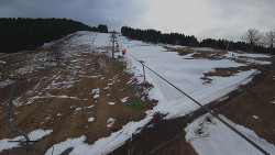 Lanovka - pohled nahoru