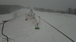 Lanovka - pohled nahoru