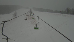 Lanovka - pohled nahoru