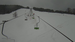 Lanovka - pohled nahoru