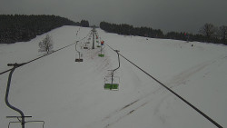 Lanovka - pohled nahoru