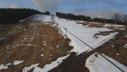 Lanovka - pohled nahoru