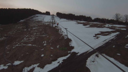 Lanovka - pohled nahoru