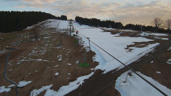 Lanovka - pohled nahoru