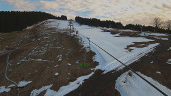 Lanovka - pohled nahoru