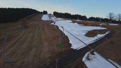 Lanovka - pohled nahoru