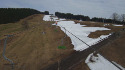 Lanovka - pohled nahoru