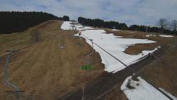 Lanovka - pohled nahoru