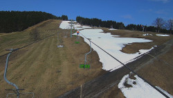 Lanovka - pohled nahoru