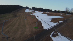 Lanovka - pohled nahoru