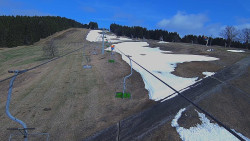 Lanovka - pohled nahoru