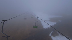 Lanovka - pohled nahoru