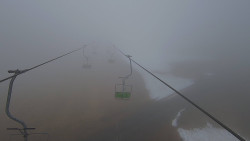 Lanovka - pohled nahoru