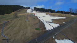 Lanovka - pohled nahoru