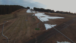 Lanovka - pohled nahoru