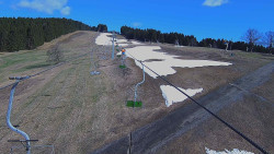 Lanovka - pohled nahoru