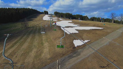 Lanovka - pohled nahoru