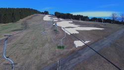 Lanovka - pohled nahoru