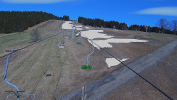 Lanovka - pohled nahoru