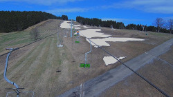 Lanovka - pohled nahoru