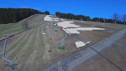 Lanovka - pohled nahoru