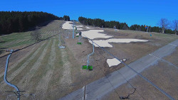 Lanovka - pohled nahoru