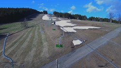 Lanovka - pohled nahoru