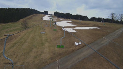 Lanovka - pohled nahoru