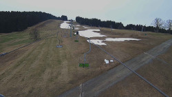 Lanovka - pohled nahoru