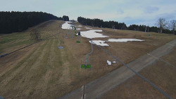 Lanovka - pohled nahoru