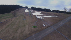 Lanovka - pohled nahoru