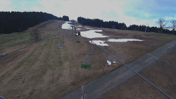 Lanovka - pohled nahoru