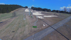 Lanovka - pohled nahoru