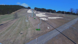 Lanovka - pohled nahoru