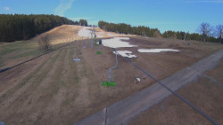 Lanovka - pohled nahoru