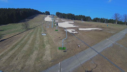 Lanovka - pohled nahoru