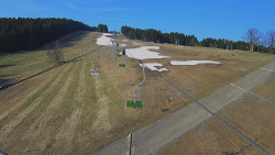 Lanovka - pohled nahoru