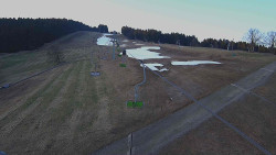 Lanovka - pohled nahoru