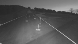 Lanovka - pohled nahoru