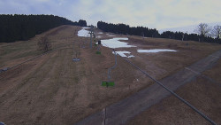 Lanovka - pohled nahoru