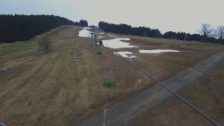 Lanovka - pohled nahoru