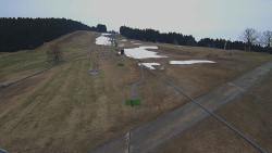 Lanovka - pohled nahoru