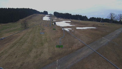 Lanovka - pohled nahoru