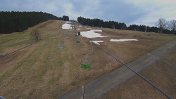 Lanovka - pohled nahoru