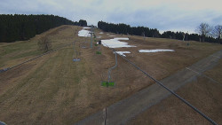 Lanovka - pohled nahoru