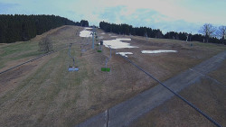 Lanovka - pohled nahoru