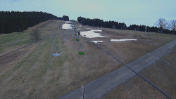 Lanovka - pohled nahoru