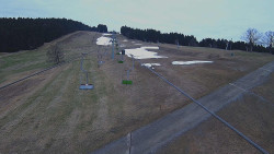 Lanovka - pohled nahoru