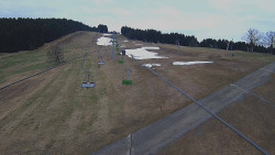 Lanovka - pohled nahoru